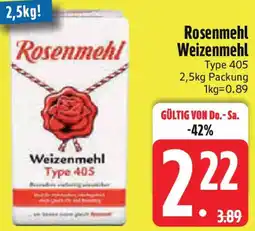 Edeka Rosenmehl Weizenmehl Angebot