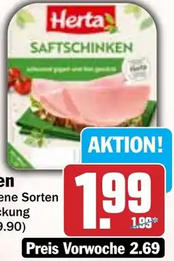 HIT Herta Schinken Angebot