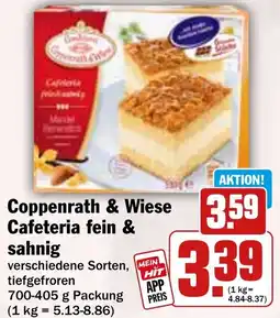 HIT Coppenrath & Wiese Cafeteria fein & sahnig Angebot