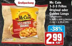 HIT Mc Cain 1-2-3 Frites Original oder Golden Longs Angebot