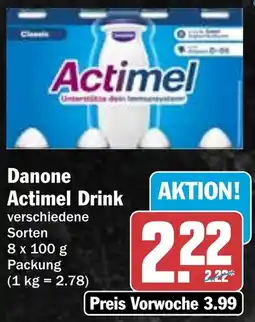 HIT Danone Actimel Drink Angebot