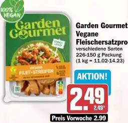 HIT Garden Gourmet Vegane Fleischersatzprodukte Angebot