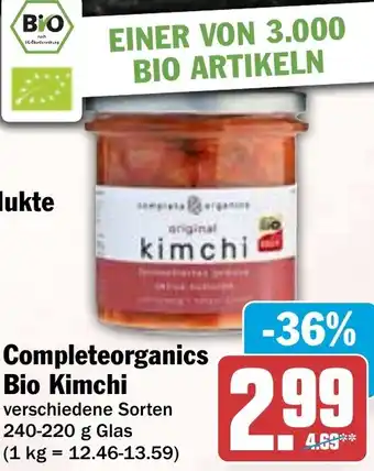 HIT Completeorganics Bio Kimchi Angebot