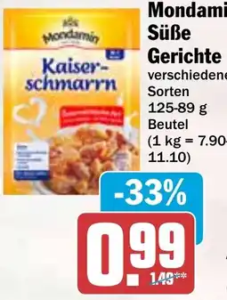 HIT Mondamin Süße Gerichte Angebot