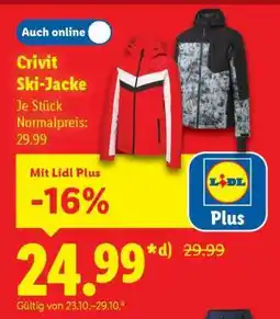 Lidl Crivit Ski-Jacke Angebot