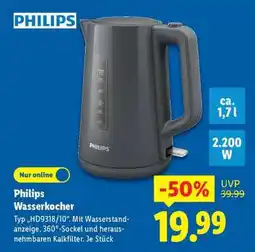 Lidl Philips Wasserkocher Angebot