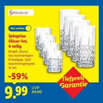 Lidl Spiegelau Gläser-Set, 4-teilig Angebot