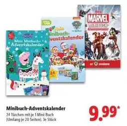 Lidl Minibuch-Adventskalender Angebot
