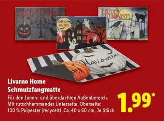 Lidl LIVARNO home Schmutzfangmatte Angebot