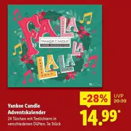 Lidl Yankee Candle Adventskalender Angebot