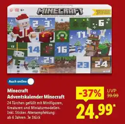 Lidl Minecraft Adventskalender Minecraft Angebot