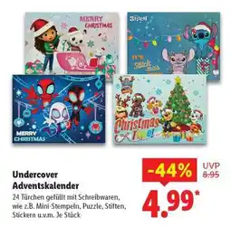 Lidl Undercover Adventskalender Angebot