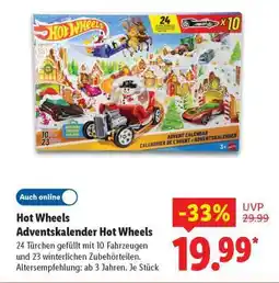 Lidl Hot Wheels Adventskalender Hot Wheels Angebot