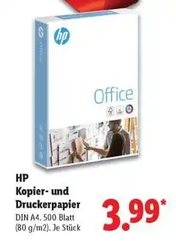 Lidl HP Kopier- und Druckerpapier Angebot