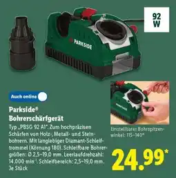 Lidl PARKSIDE Bohrerschärfgerät Angebot