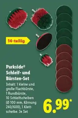 Lidl Parkside Schleif- und Bürsten-Set Angebot