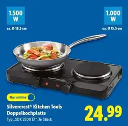 Lidl Silvercrest Kitchen Tools Doppelkochplatte Angebot