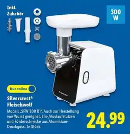 Lidl Silvercrest Fleischwolf Angebot