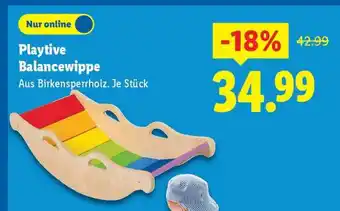 Lidl Playtive Balancewippe Angebot