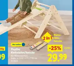 Lidl Playtive Kletterleiter/Rutsche Angebot