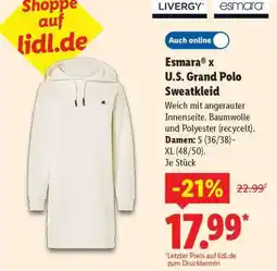 Lidl Esmara x U.S. Grand Polo Sweatkleid Angebot