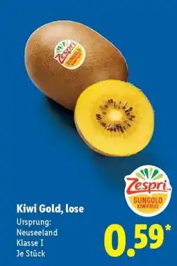 Lidl Kiwi Gold, lose Angebot