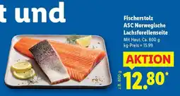 Lidl Fischerstolz ASC Norwegische Lachsforellenseite Angebot