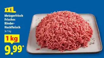 Lidl Metzgerfrisch Frisches Rinder- Hackfleisch Angebot