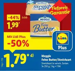 Lidl Meggle Feine Butter/ Streichzart Angebot