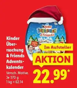 Lidl Kinder Überraschung & Friends Adventskalender Angebot