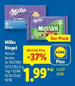 Lidl MILKA Riegel Angebot