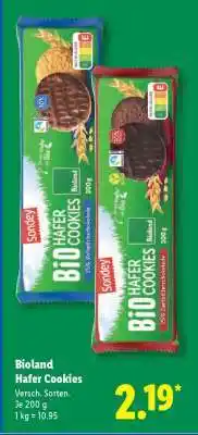 Lidl Bioland Hafer Cookies Angebot