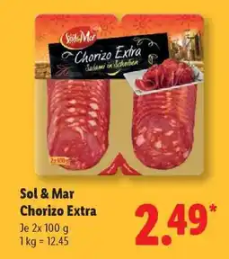 Lidl Sol & Mar Chorizo extra Angebot
