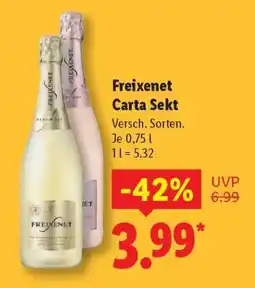 Lidl Freixenet Carta Sekt Angebot