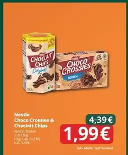 Famila Nord Ost Nestlé Choco Crossies / Choclait Chips Angebot