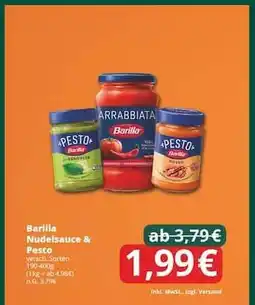 Famila Nord Ost Barilla Nudelsauce & Pesto Angebot