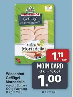 Famila Nord Ost Wiesenhof Geflügel Mortadella Angebot