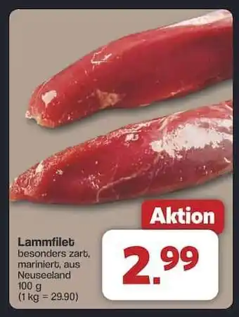 Famila Nord Ost Lammfilet Angebot