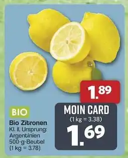 Famila Nord Ost Bio-Zitronen Angebot