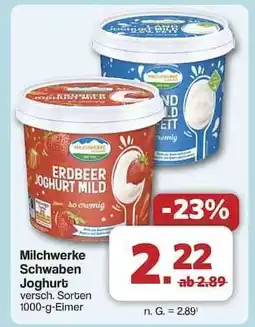Famila Nord Ost Milchwerke Schwaben Joghurt Angebot