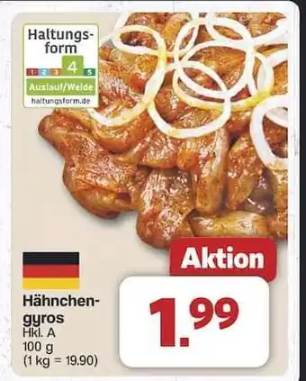 Famila Nord Ost Hähnchengyros Angebot