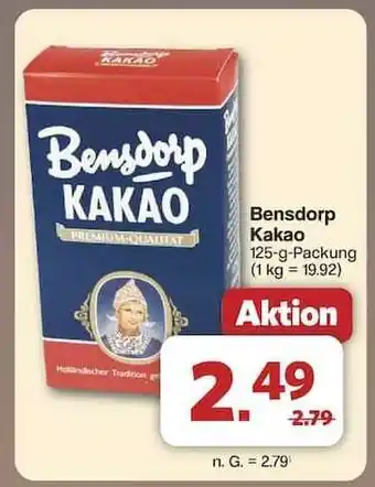 Famila Nord Ost BENSDORP Kakao Angebot