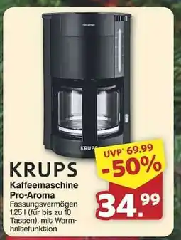 Famila Nord Ost KRUPS Kaffeemaschine Pro-Aroma Angebot