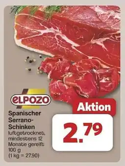 Famila Nord Ost Spanischer Serrano-Schinken Angebot