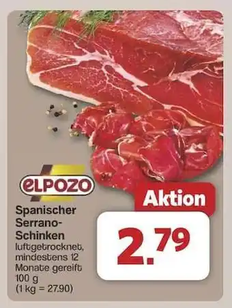 Famila Nord Ost Spanischer Serrano-Schinken Angebot