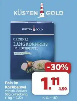 Famila Nord Ost Küsten Gold Langkornreis im Kochbeutel Angebot