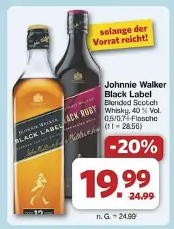Famila Nord Ost Johnnie Walker Black Label Angebot