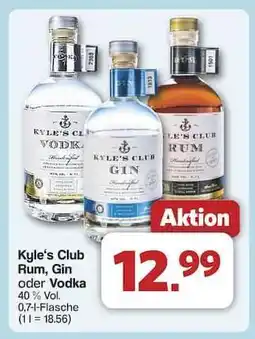 Famila Nord Ost Kyle's Club Rum, Gin oder Vodka Angebot
