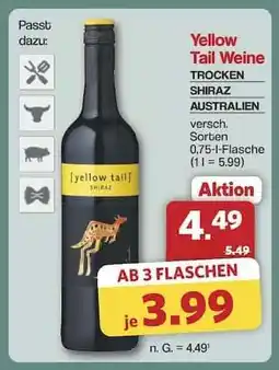 Famila Nord Ost Yellow Tail Weine Angebot