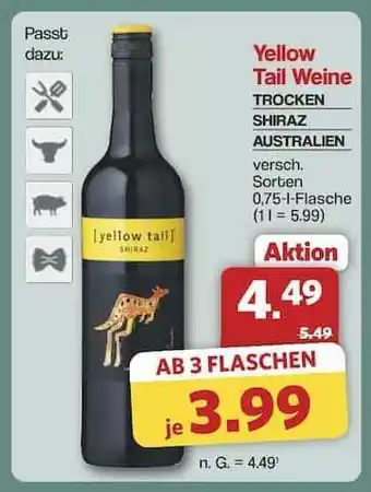 Famila Nord Ost Yellow Tail Weine Angebot